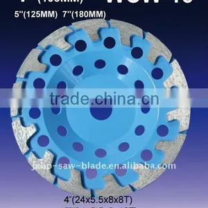 "T" Shape Professional Welding Diamond Cup Wheel thumbnail-1