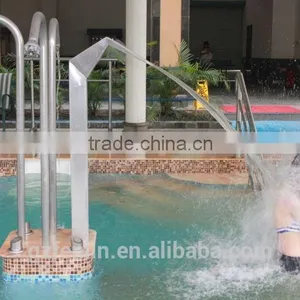 Stainless Steel Pool Waterfall thumbnail-1