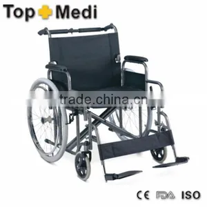 Topmedi New Product Big Bearing Capacity Beach Wheelchair for Fat People thumbnail-3