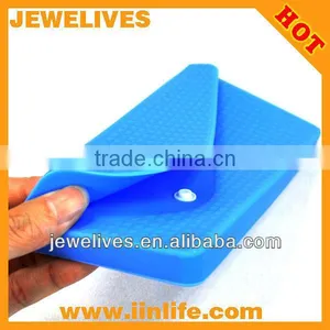 Environmental Women or Girl's Silicone Wallet thumbnail-1