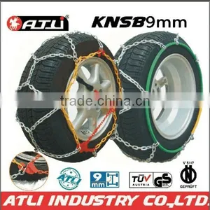 9mm Carbon Steel Diamond Design Car Snow Chain thumbnail-3