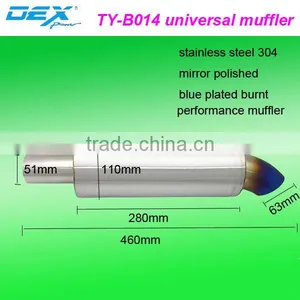 Racing Spare Part Exhaust System Universal Muffler Performance thumbnail-2