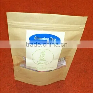 Slimming Tea With Resealable Kraft Paper Bag/stand up Tea Teabags thumbnail-1