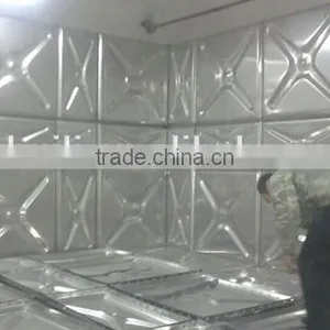 Underground Outside Stainless Steel Inside Hot Galvanized(BDF)tough Water Tank thumbnail-4