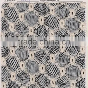 Nylon Cotton Lace Fabric for Garment and Wedding Dress thumbnail-1