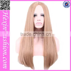 Long Straight Blonde Wig Wholesale thumbnail-1