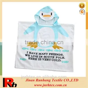 100 Cotton Printed Hooded Towel thumbnail-3