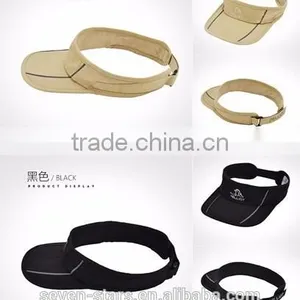 China Supplier Ladies Sun Visor Hat Decorating Functional Sun Cap thumbnail-2