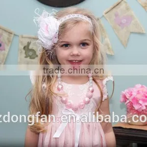 Wholesale Boutique Girl Clothing Girls Party Dresses Easter Boutique Outfits 2017 thumbnail-2