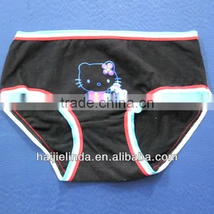 Customized Design and Logo Children Briefs Girls Underpants thumbnail-1