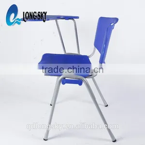 LS-4024A Cheap Platic Conference Chairs With Writing Tablet,classroom Chairs With Writing Pad thumbnail-4