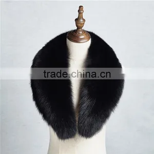 Myfur China Wholesale Genuine Fox Fur Collar for Women Winter Jackets Trim thumbnail-5