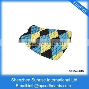 Hot Sale Surfboard Deck Grip OEM Tail Pad Deck Pad Custom EVA Traction Pad thumbnail-6
