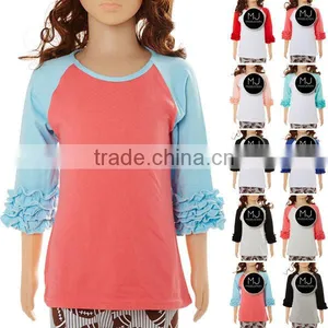 Factory Wholesale Icing Ruffle Shirt thumbnail-6