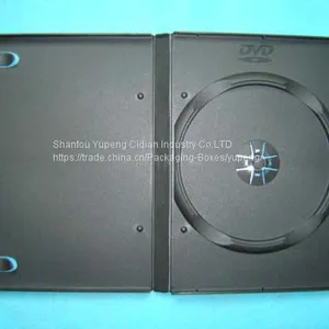 DVD Case DVD Cover DVD Box 14mm Single Black (YP-D801H) thumbnail-1