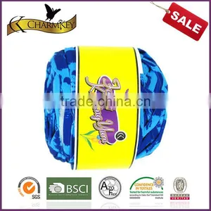 Charmkey Printed t Shirt Yarn 95 Polyester 5%spandex Crochet Yarn Spaghetti Yarn thumbnail-2