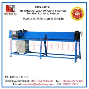 DRS-24 PLC Hot Running Heater Winding Machine thumbnail-3