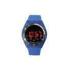 Blue Silicone LED Digital Wrist Watch Boys Sport Electronic Watch thumbnail-1