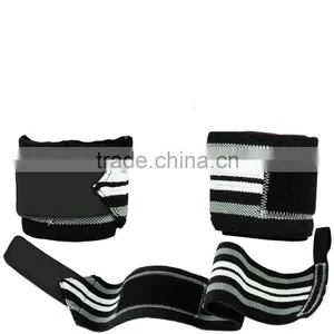 Crossfit Wrist Wraps / Custom Weight Lifting Wrist Wraps (1pair) 12''18'' in Black, GREY,White thumbnail-2