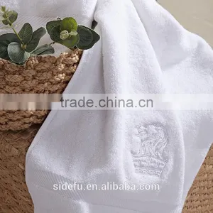 5-Star Hotel Jacquard Bath Mat, Dobby Customize Logo Bath Towels thumbnail-1