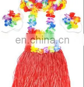 Latest Style Wholesale Grass Skirts Sexy Hawaiian Costumes With Cheap Price GT2058 thumbnail-1