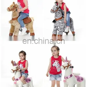 New Arrival!!!HI CE Animal Ride on Horse for Kids,ride on Animal With Wheels for Mall thumbnail-3
