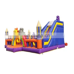 Outdoor Giant Themed Inflatable Amusement Park for Children,inflatable Fancy Amusement Park for Commercial thumbnail-2