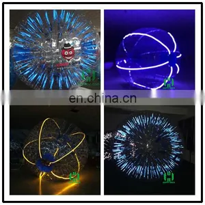 Hit LED Inflatable Zorb Ball Inflatable Grass Ball Hamster Ball for Sale thumbnail-1