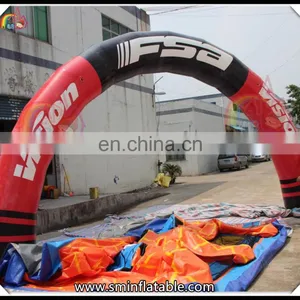 High Quality Pvc Tarpaulin Inflatable Advertising Door , Half Round Inflatable Arch thumbnail-2