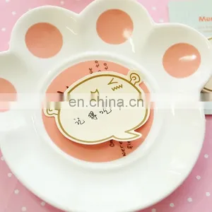 Custom Shaped Printing Color Paper Sticky Notepad thumbnail-1