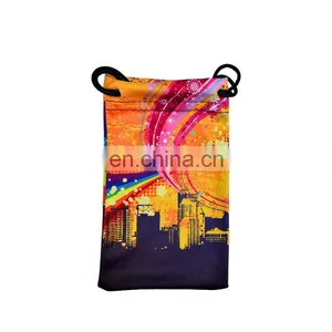 Promotional Oem Made Logo Microfiber Eyeglasses Bag thumbnail-1