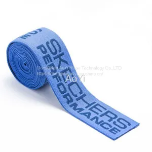 5cm Jacquard Polyester Spandex Knitted Tape for Clothing thumbnail-1