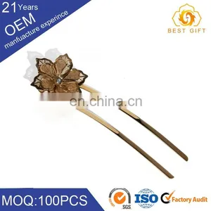New Fashion Pearl Flower Hair Jewelry Crystal Rhinestone Wedding Prom Hair Pins thumbnail-2