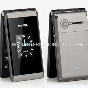 UNIWA X28 Dual Screen Dual SIM Wireless FM Radio SOS Function Big Button Big Battery Flip Style Folding Phone thumbnail-4