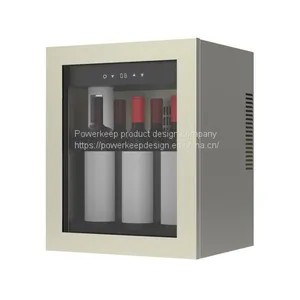 Mini Desktop Wine Refrigerator With a Vacuum Pump Research and Development Service From Chinese Product Design Company thumbnail-1