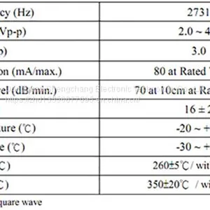Electromagnetic Passive Buzzer Sc1275 thumbnail-5