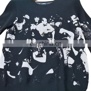 DiZNEW Sweater Men Casual Sweaters Mens O-Neck Knitted Warm Male Sweater thumbnail-4