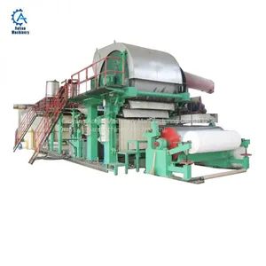 Waste Pulp Paper Recycle Machine Toilet Tissue Paper Making Machine Tissue Paper Machine Automatic thumbnail-1