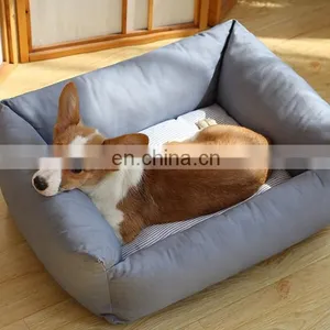 Hot Selling New Type Dog Bed Colorful Rectangle Pet Bed Wholesale Pet Sofa thumbnail-4