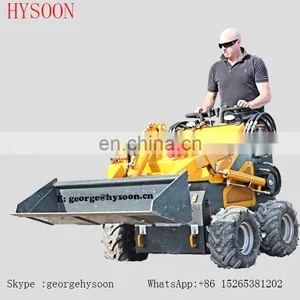 NEW HY380 MINI LOADER .WALK BEHIND,USA ENGINE ,NICE thumbnail-1
