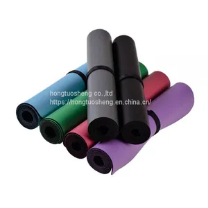 High Quality Non Toxic Yoga Balance pu Rubber Mat thumbnail-1