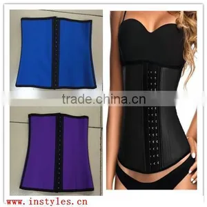 New Arrival Sexy Waist Trainer Slimming Corset Cheap Wholesale Latex Waist Corsets thumbnail-5