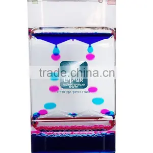 Small Hourglass Sand Timer, Acrylic Liquid Gel Timer Hourglass thumbnail-2