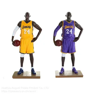 Lifelike Football Player NBA Star Basketball Player Action Figure PVC Custom Size Figure Toy ODM OEM Realistic Sportman Figures thumbnail-3
