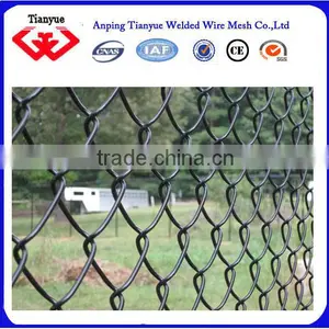 Green Color Pvc Coated Chain Link Fence thumbnail-5