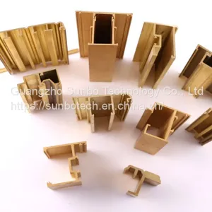 Luxury Decorative Extruded Brass Profile Brass Door Track thumbnail-3
