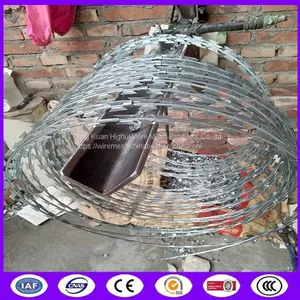 Twisted Strand Concertina Razor Barbed Wire Fencing Barbed Wire Mesh thumbnail-1