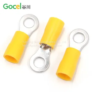 RV5.5-5 Yellow Waterproof Pre-insulated Cold Press Terminal thumbnail-2