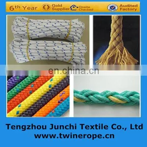 High Quality Solid Double Braided Polyester Rope thumbnail-4