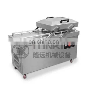 Best Selling Double Room Vacuum Sausage Sealer Packing Machine With High Efficiency thumbnail-1